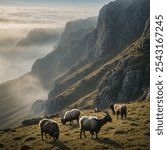 The Valley of the Rocks is a dramatic, scenic valley located along the rugged North Devon coastline in the Exmoor National Park, UK. Known for its striking rock formations, steep cliffs, and sweeping 