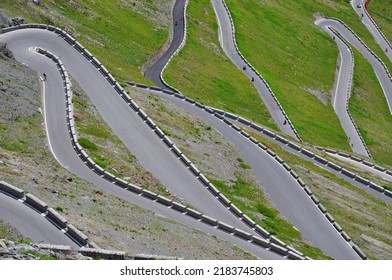 Valley In Stelvio National Park