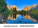 Valley View at Yosemite National Park California USA