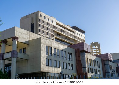 Valparaiso, Chile; 2020-10-20 : National Congress Of Chile During Pandemic