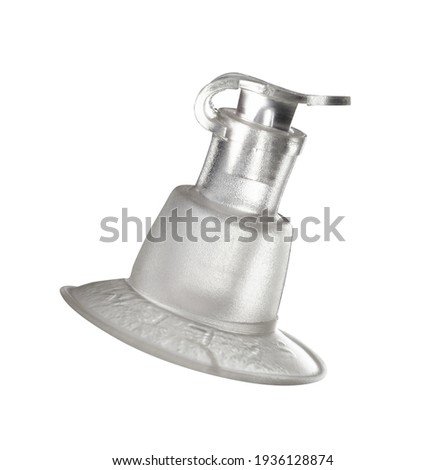 valve for inflatables, isolated on white background