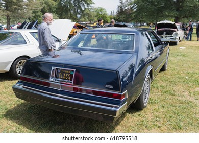 Van Nuys, USA - April 9, 2017: Chrysler Imperial On Display During The Spring Fling 31 At The Woodley Park.