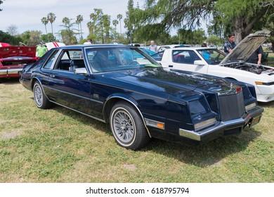 Van Nuys, USA - April 9, 2017: Chrysler Imperial On Display During The Spring Fling 31 At The Woodley Park.