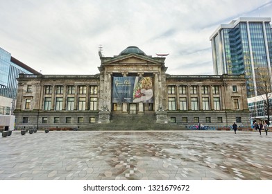 VANCOUVER, BC -29 DEC 2018- View Of The Landmark Vancouver Art Gallery (VAG), A Major Art Museum Located In Vancouver, British Columbia, Canada.