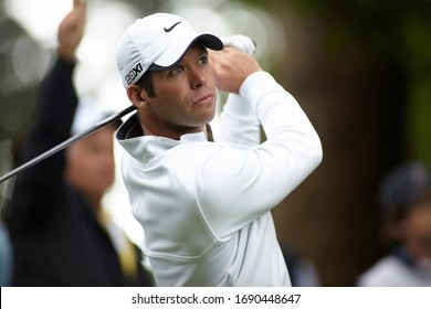 Vancouver, BC / Canada - July, 20th 2011: RBC Canadian Open - Paul Casey On The Tee.