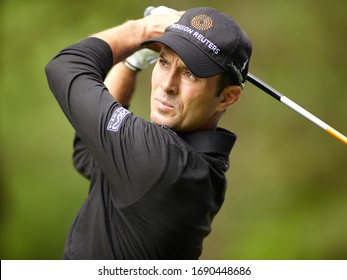 Vancouver, BC / Canada - July, 20th 2011: RBC Canadian Open - 2003 Masters Champion Mike Weir Tees Off.