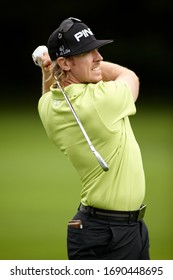 Vancouver, BC / Canada - July, 20th 2011: RBC Canadian Open - Hunter Mahan Follows Through.