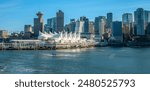 Vancouver cruiseship harbor in the city center, British Columbia, Canada