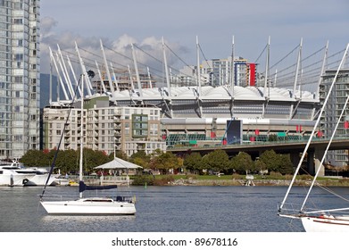 Vancouver - False Creek And BC Place Stadium