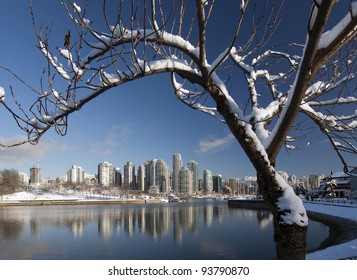 Vancouver - Granville Island And False Creek In Winter