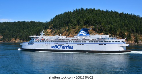 VANCOUVER ISLAND BC CANADA JUNE 27 2015: BC Ferries is an managed, publicly owned company that provides all major passenger and vehicle ferry services for coastal and island communities of BC