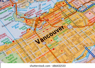 Vancouver Map Background