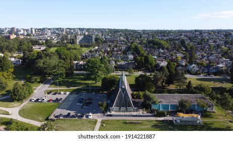 Vancouver Maritime Museum Drone View