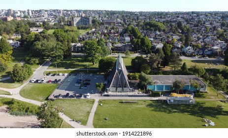 Vancouver Maritime Museum Drone View