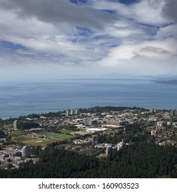 Vancouver - Point Grey, UBC And The Strait Of Georgia