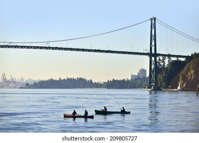 Vancouver - Sea Fishing By Stanley Park