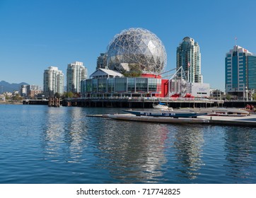 Vancouver Skyline Highlighting Dome Science World Stock Photo 717742825 ...