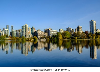 Vancouver skyline from Stanley Park	 - Canada - Shutterstock ID 1864697941