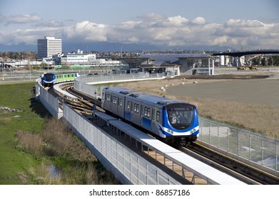 Vancouver SkyTrain - New Canada Line To Richmond