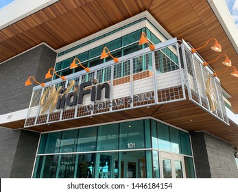 Vancouver Washington 07-09-2019. Wild Fin Restaurant.