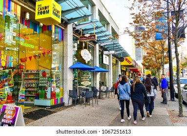 Robson Street Vancouver Hd Stock Images Shutterstock
