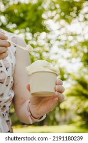 Vanilla Bean Ice Cream Cup