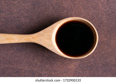 Vanilla Extract On A Spoon