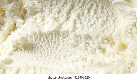 Vanilla ice cream detail texture