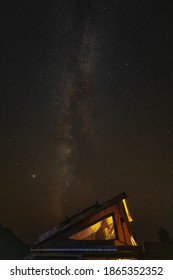 Vanlife Vanagon Westfalia Campervan under the stars