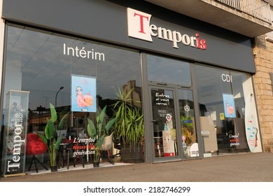 Vannes, France, July 18, 2022 :
Temporary Employment Agency Temporis In Vannes In Brittany