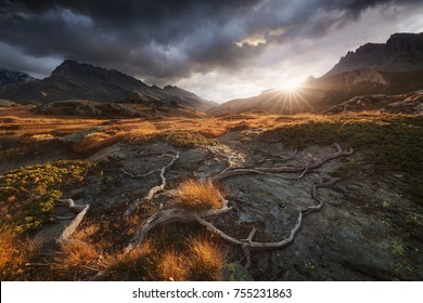 Vanoise National Park At Sunrise (France)