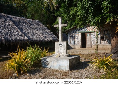 VANUATU, MALEKULA  ISLAND - JULY 2006: Buildings Of The Local Society Of Saint Vincent De Paul