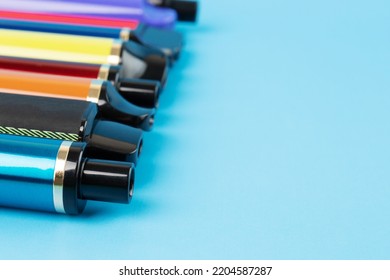 vape, cigarettes with vapor and flavors for smoking with liquid - Shutterstock ID 2204587287