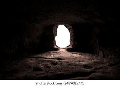 Vardzia is a cave monastery site in southern Georgia, excavated from the slopes of the Erusheti Mountain on the left bank of the Kura River. main period of construction second half of 12th century  - Powered by Shutterstock