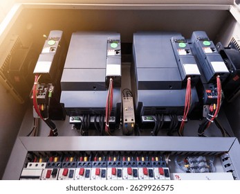 The Variable frequency drives for used to control the speed of electric motors by varying the frequency and voltage supplied to the motor