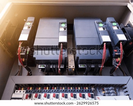 The Variable frequency drives for used to control the speed of electric motors by varying the frequency and voltage supplied to the motor