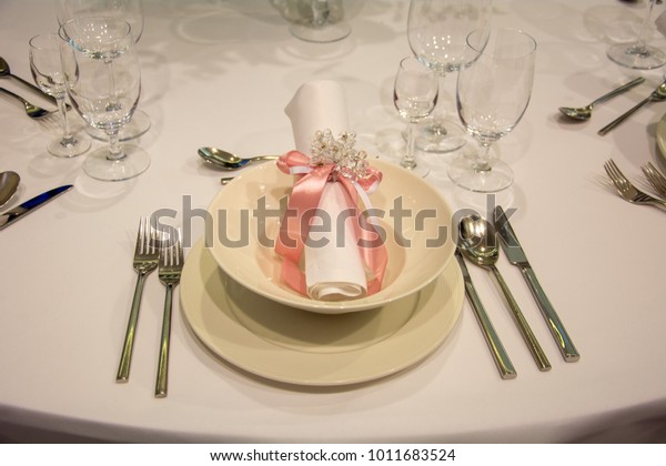 Variation Festive Table Setting Decoration Dinner Miscellaneous