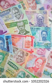 Variety of the African banknotes