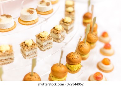 Variety Appetizers And Finger Food