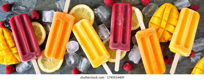 Fresh Fruit Popsicle Images Stock Photos Vectors Shutterstock