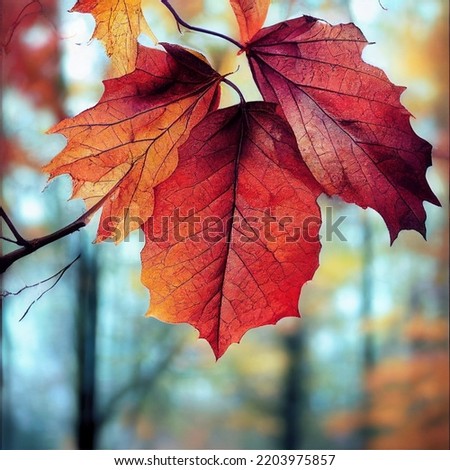 Similar – maple leaf Nature Plant