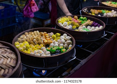 Variety Of Dim Sum At Jalan Alor Kuala Lumpur