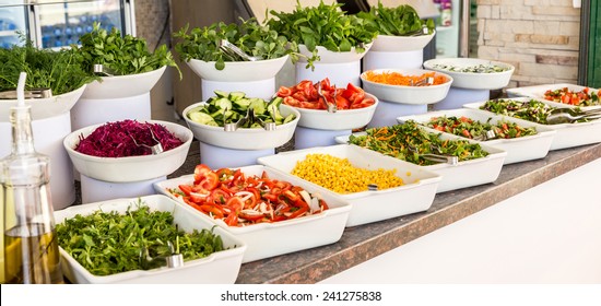 Salad Buffet の画像 写真素材 ベクター画像 Shutterstock