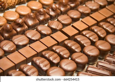 Variety Of Hand Made Swiss Chocolate