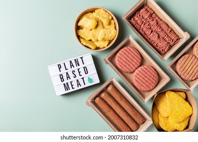 Variety Of Plant Based Meat, Food To Reduce Carbon Footprint