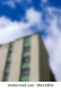 The variocolored blurred background and texture.