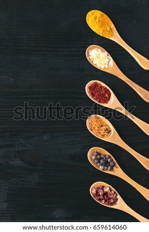 Similar – Image, Stock Photo Various Asian cooking ingredients