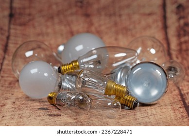 Various bulbs in a close-up - Shutterstock ID 2367228471