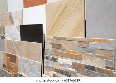 Various Ceramic Tiles Samples