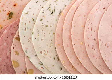 Various Cold Cuts On A Plate